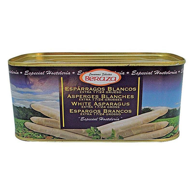 ESPÁRRAGOS BAJO EXTRA 17/24 LATA 12/1 Kg